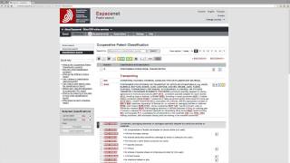 Obtaining Patent Data 3: Espacenet Classification Search