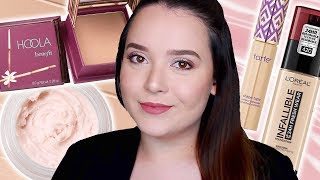 Rotina de maquiagem pra disfarçar poros, manchas e oleosidade | Bru Lima Beauty