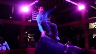 MAN DANCES ON BULL "Pumped Up Kicks"