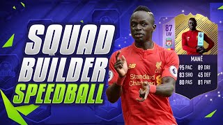 INSANE POTM MANE SQUAD BUILDER SPEEDBALL!! w/ MattHDGamer - FIFA 18