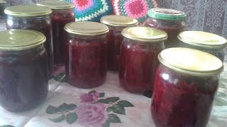 Борщевая заправка на зиму