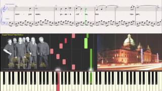 гр. Цветы - Бах творит (Ноты,Видеоурок для фортепиано) (piano cover)