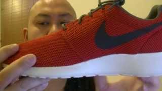 2013 Nike Roshe Run Men's University Red/Velvet Brown "ROSHERUN" Shoe Review In Full Hd By @Jspekz