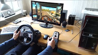 Euro Truck Simulator 2 - Scandinavia DLC - Logitech G27