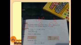 Bahas Soal Matematika 1508 Volume Tabung Air