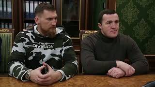 В процессе беседы подвели итоги прошедшего мероприятия вечера бокса «Герои ринга»