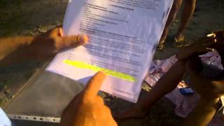 БЕСПРЕДЕЛ В ОТРАДЕ 25.06.2012 ! Часть 2, писулька