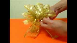 Moños  Navideños originales en cintas