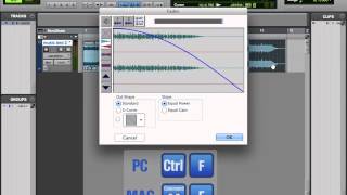 Avid Pro Tools 10 Tutorial | Fades and Crossfades