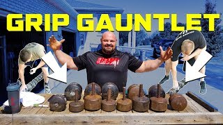 THE SUPER GRIP GAUNTLET | GRIP STRENGTH | BRIAN SHAW