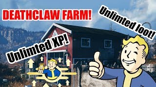 *FALLOUT 76 DEATHCLAW FARM* Unlimited black titanium! Unlimited XP! Fallout 76 Hack!