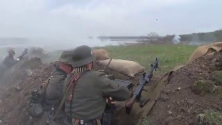Реконструкция освобождения Ильинки 9 апреля 1944г