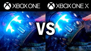 XBOX ONE X vs. XBOX ONE S COMPARISON [1080p Comparison]