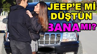 LÜKS JEEP İLE KIZLARI TAVLAMAK! (BENZİN PARASI İSTEDİM)