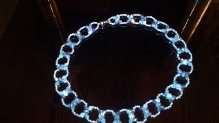 Колье из бисера и бусин для начинающих