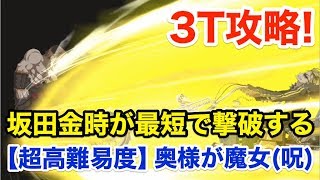 【FGO】坂田金時が最短3ターンで撃破する：超高難易度「奥様が魔女(呪)」【バトル･イン･ニューヨーク2019】