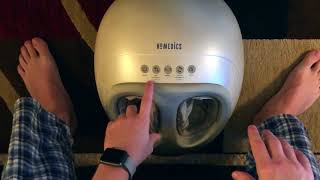 HoMedics Shiatsu Foot Massager with Heat, Air Pro