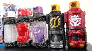 【DX版と比較】エボル & バットエンジンに変身！SGフルボトル10 全5種レビュー！コブラ・ライダーエボルボトル・バット・エンジン・冷蔵庫 仮面ライダービルド