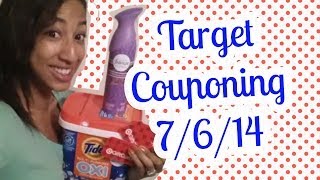 Couponing at Target 7/6/14