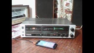 Как подключить мобильный телефон к магнитофону МАЯК-240.