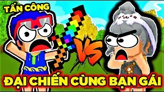 MINI WORLD: ĐẠI CHIẾN ĐÀO LÁ CÂY | PHONG CẬN TV CHIẾN ĐẤU CÙNG BẠN GÁI ĐỂ CÓ ĐƯỢC KIẾM CẦU VỒNG VIP
