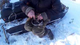 Ремонт снегохода после охоты