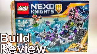 [생방송] 레고 넥소나이츠 70349 원루이나의 로큰롤러 조립 과정 리뷰 LEGO Nexo Knights Ruina's Lock & Roller build review