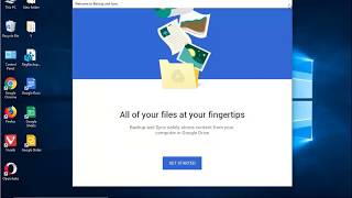 Uninstall Google Drive (Backup and Sync from Google) on Windows 10