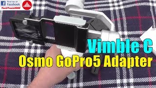 FeiyuTech Vimble C + Osmo GoPro5 Adapter Plate