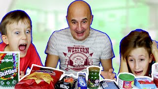 Гадость или Сладость? Челлендж на канале MAVL Family