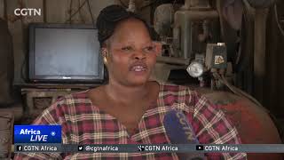 Female vulcanizer breaks through in male-dominated field