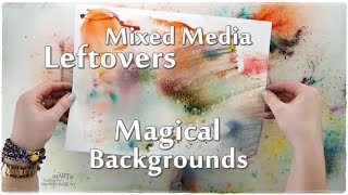 ♡ Daughter Does My Voiceover ♡ Leftovers Mixed Media Backgrounds ♡ Maremi's Small Art ♡
