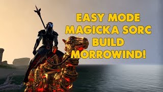 ESO - Easy Mode Magicka Sorcerer PVE Build - (Morrowind Update)