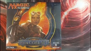 MTG 2014 Core Set Fat Pack Opening | Planeswalker!