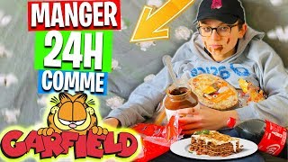 JE MANGE COMME GARFIELD PENDANT 24H ! ?