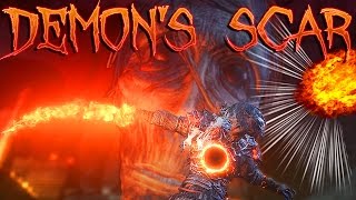 Dark Souls 3 DLC Weapons: Demon's Scar + New FLAME FAN - Curved Sword / Pyro Hybrid Weapon!