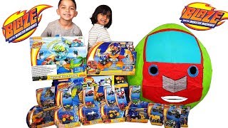 Giant Blaze and the Monster Machines Toys Surprise Egg