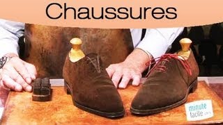 Entretenir des chaussures en daim : La technique