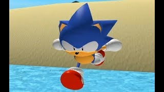 Project Mega Drive - Green Seaside Zone (Sonic Roblox Fangame)