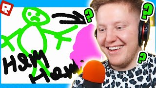 КТО ЭТО НАРИСОВАЛ? УГАДЫВАЕМ РИСУНКИ ЗА 60 СЕКУНД В ROBLOX ??