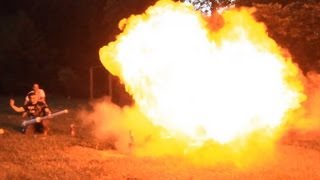 Flamethrower mod for the potato gun