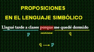 CÓMO EXPRESAR PROPOSICIONES EN EL LENGUAJE SIMBÓLICO