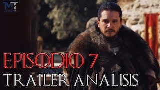 Avance Game of Thrones Temp. 7 Episodio 7 "El Lobo y el Dragón" - Análisis rápido