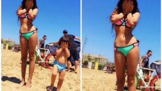 Shahrukh's Daughter Suhana Spotted In HOT BIKINI With AbRam