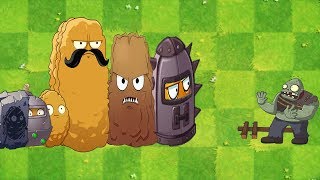 Plants vs Zombies 2  :  BIG TIME TALL NUT SIVER ZOMBIE vs ZOMBOSS FIGHT!