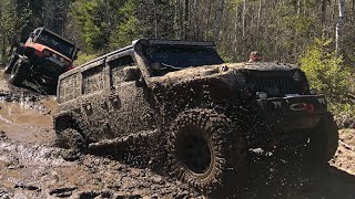Шерп! Rubicon и Wrangler на порталах против УАЗов!