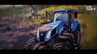 Farming Simulator 2015 s1e17 Косим траву