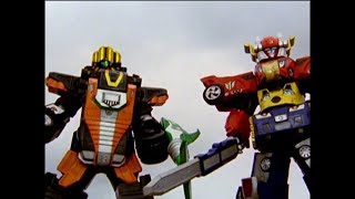 Power Rangers RPM - Embodied - Megazord Fight (Episode 14)