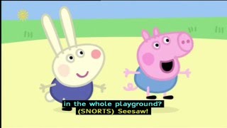 Peppa Pig Series 2   George's Friend with subtitles свинка пеппа з англійськими субтитрами
