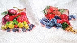 Готовая работа: «Крыжовник» от  «Чаривна Мить» (Crystal Art).